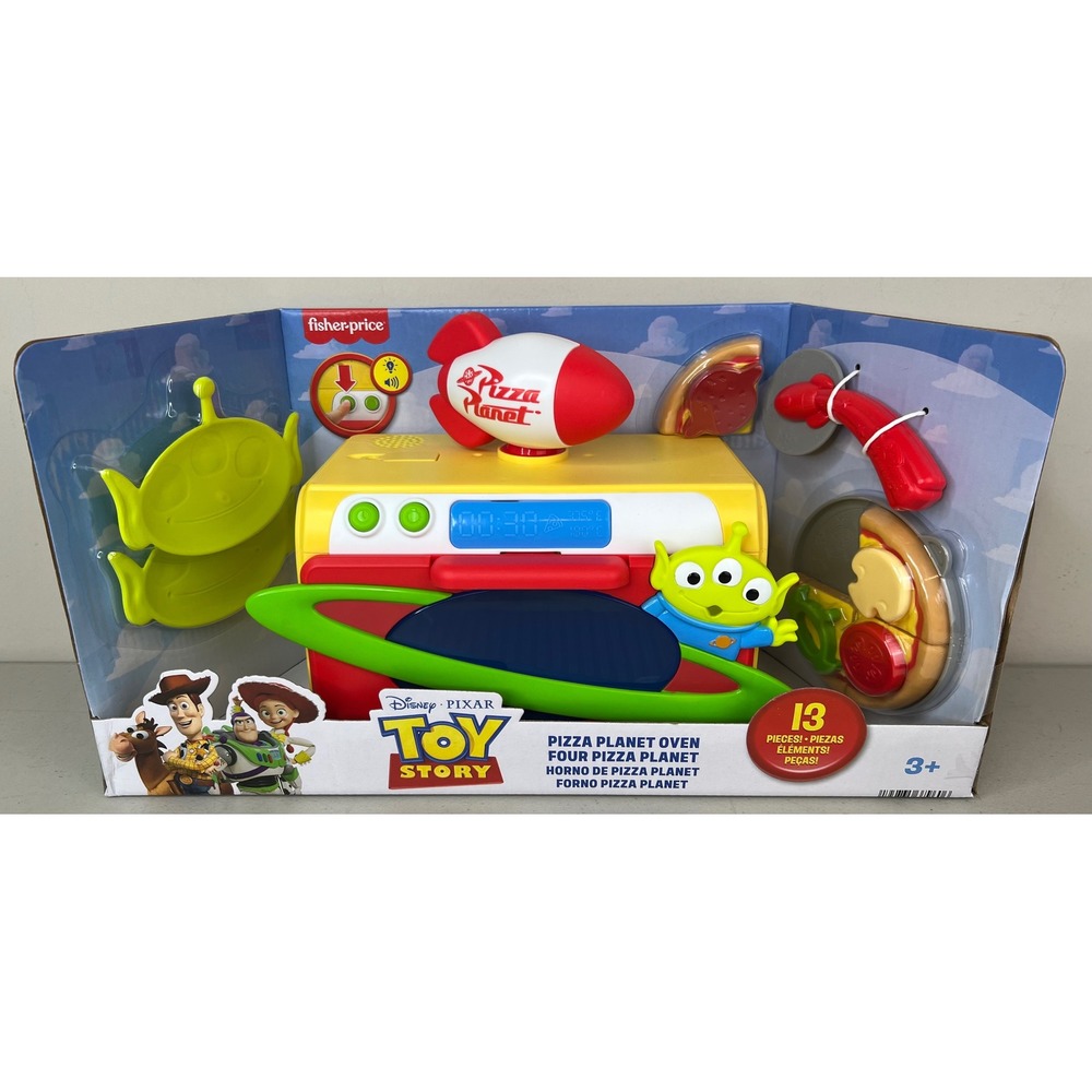 NEW Imaginext Disney Pixar Toy Story Pizza Planet Oven Toy with Lights and Sound